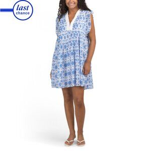 JUDE CONNALLY Blue Larissa Mini Dress